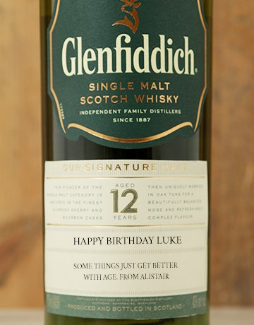 glenfiddich personalised 12yr gift hampers africa south