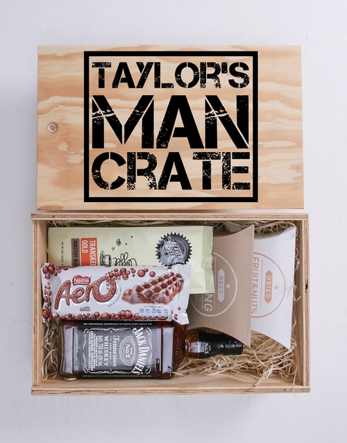 Man Crate Personalised Gift