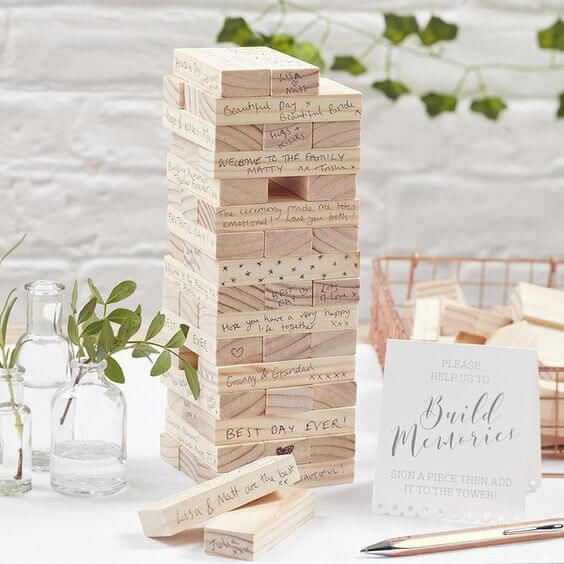 personalised jenga