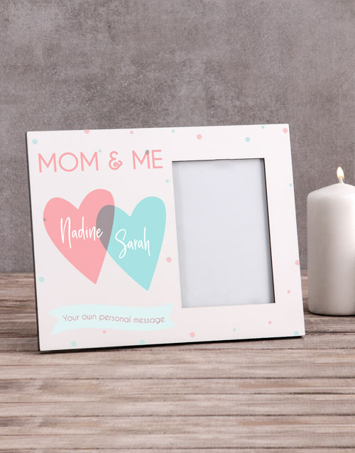 mothers-day Personalised Mom & Me Photo Frame