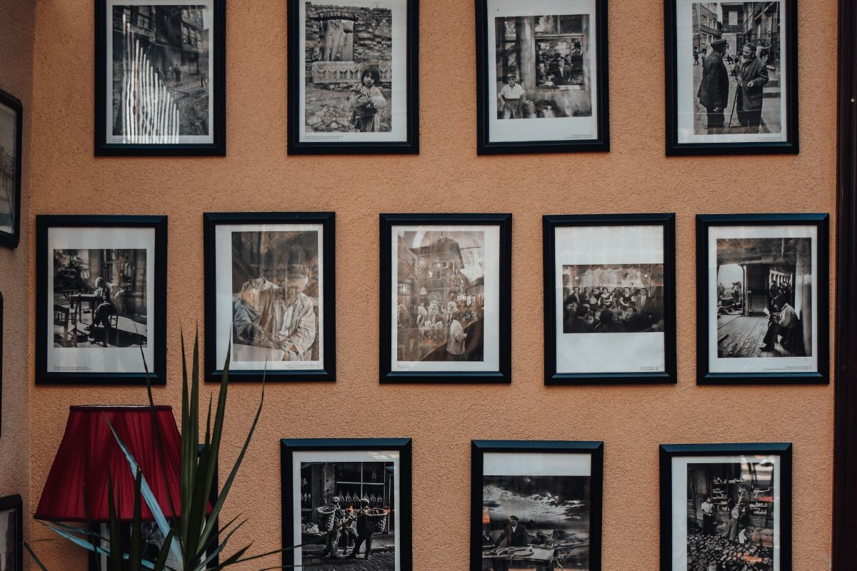 Display your favorite memories with a photo wall