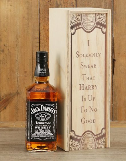 Personalised Jack Daniels Crate