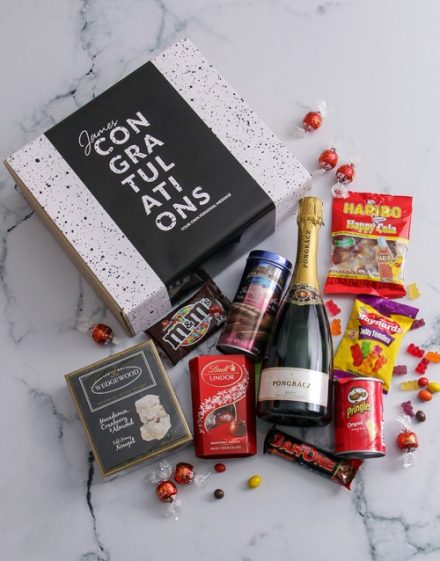 Personalised Congrats Gourmet Gift