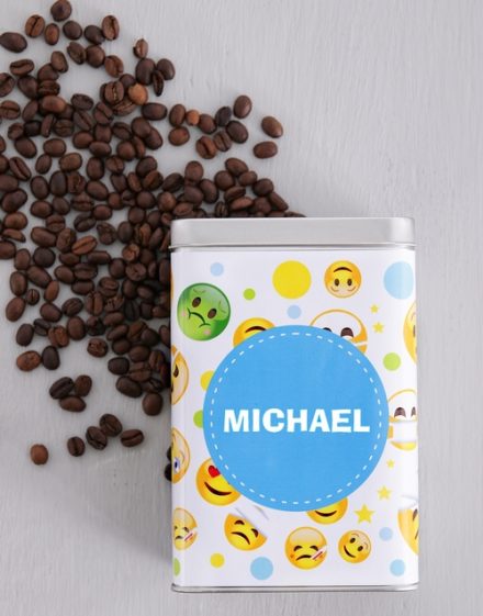 Get Well Personalised Coffee Gift Tin