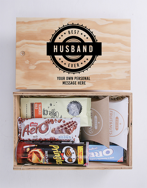 Best Ever Man Crate Personalised Gift 
