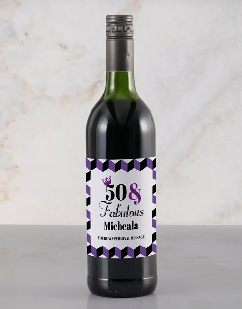 Fabulous Rietvallei Personalised Wine