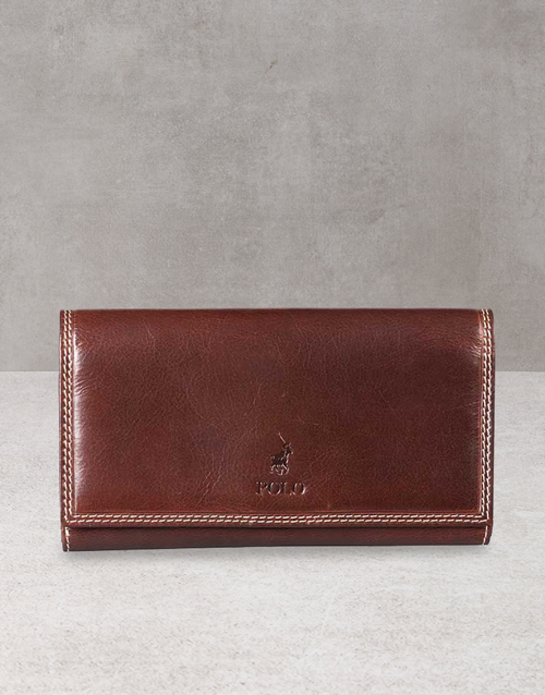 Polo Kenya Brown Pocket Wallet Gift - Hamperlicious