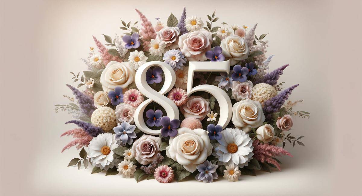 Best Flowers for 85th birthday