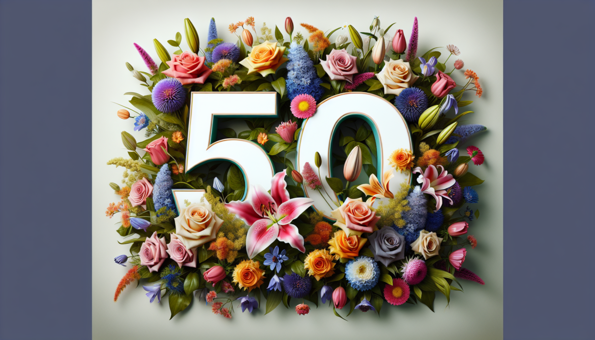 Best Flowers For 50th Birthday