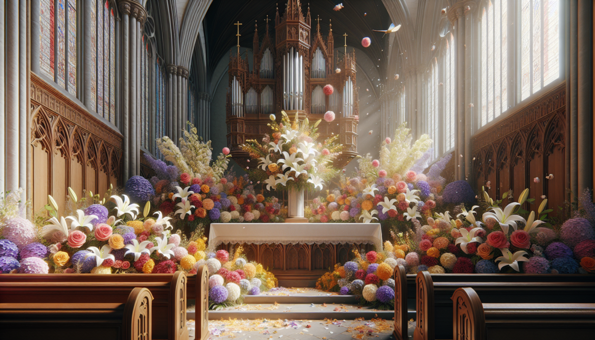 Best Flowers for a Church Altar