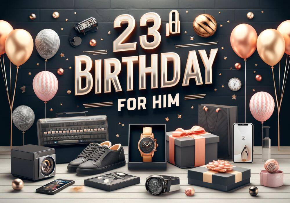 23rd birthday gifts for him