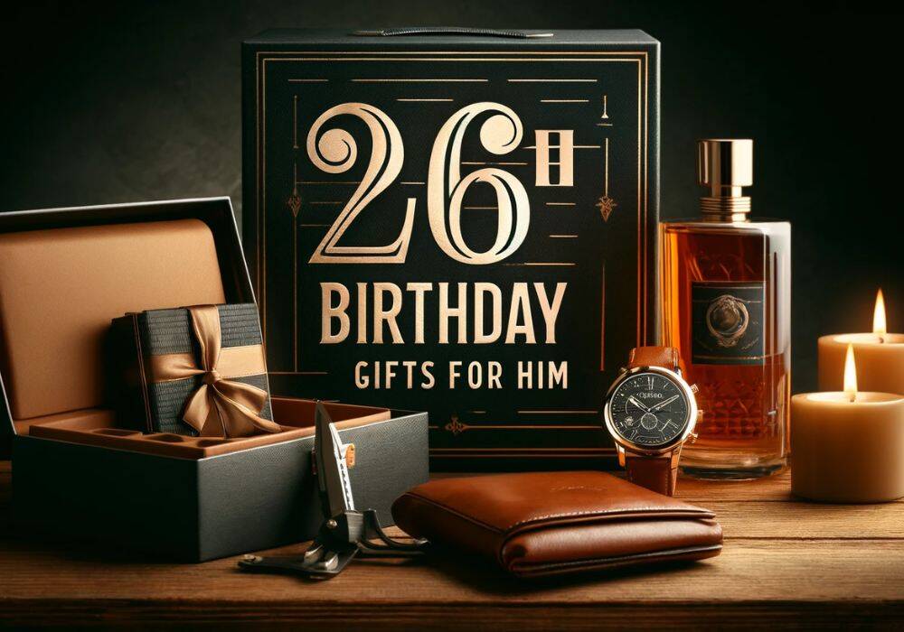 26TH birthday gifts for him