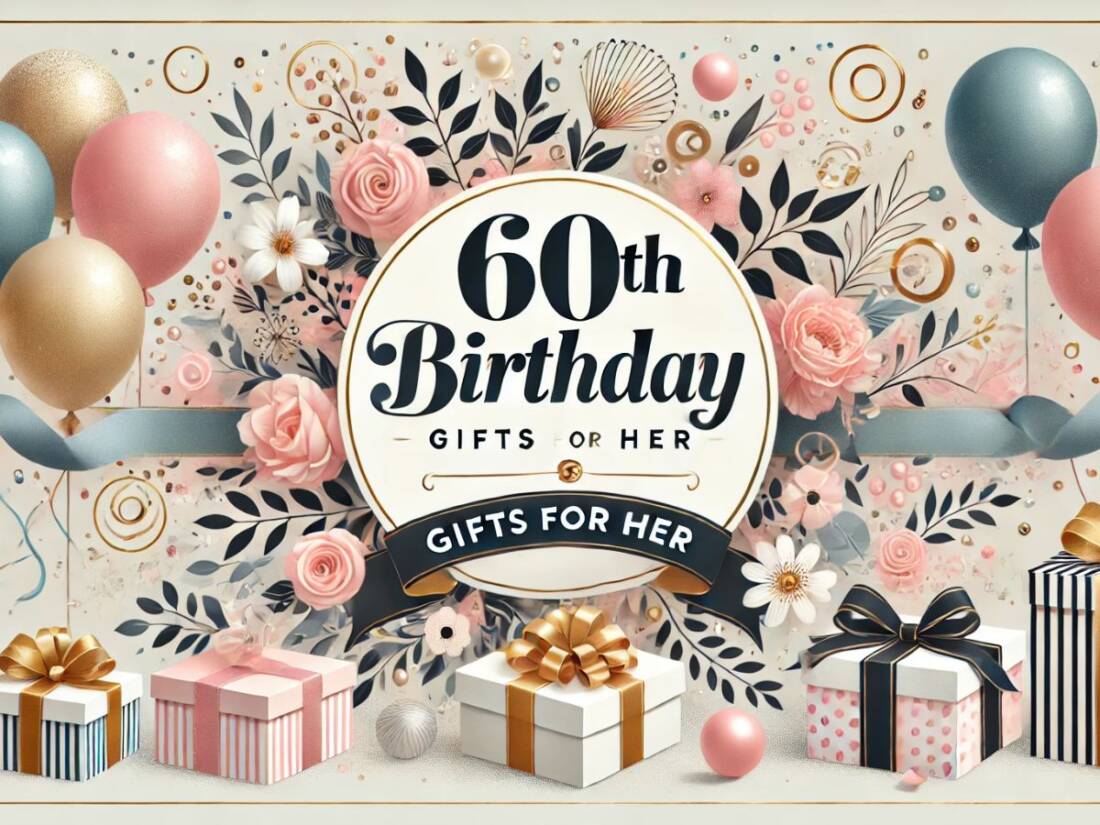 60th BIRTHDAY GIFTS for her