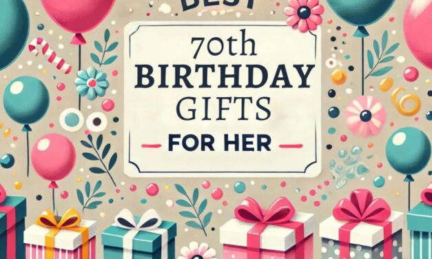 Best 70th Birthday Gifts For Her in 2024