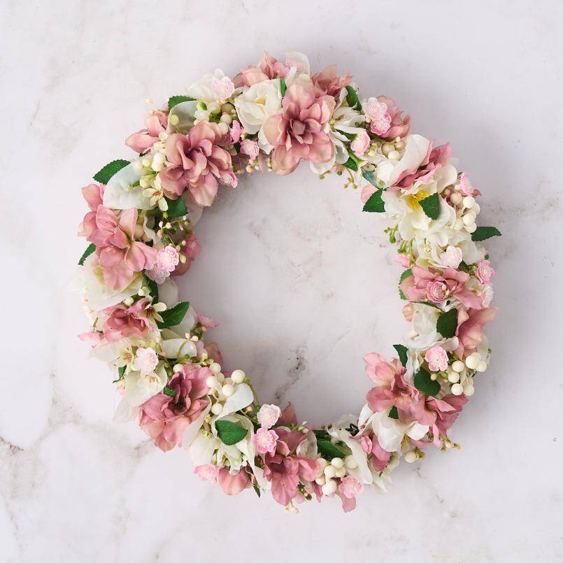 Blossom Charm Pink Flower Crown