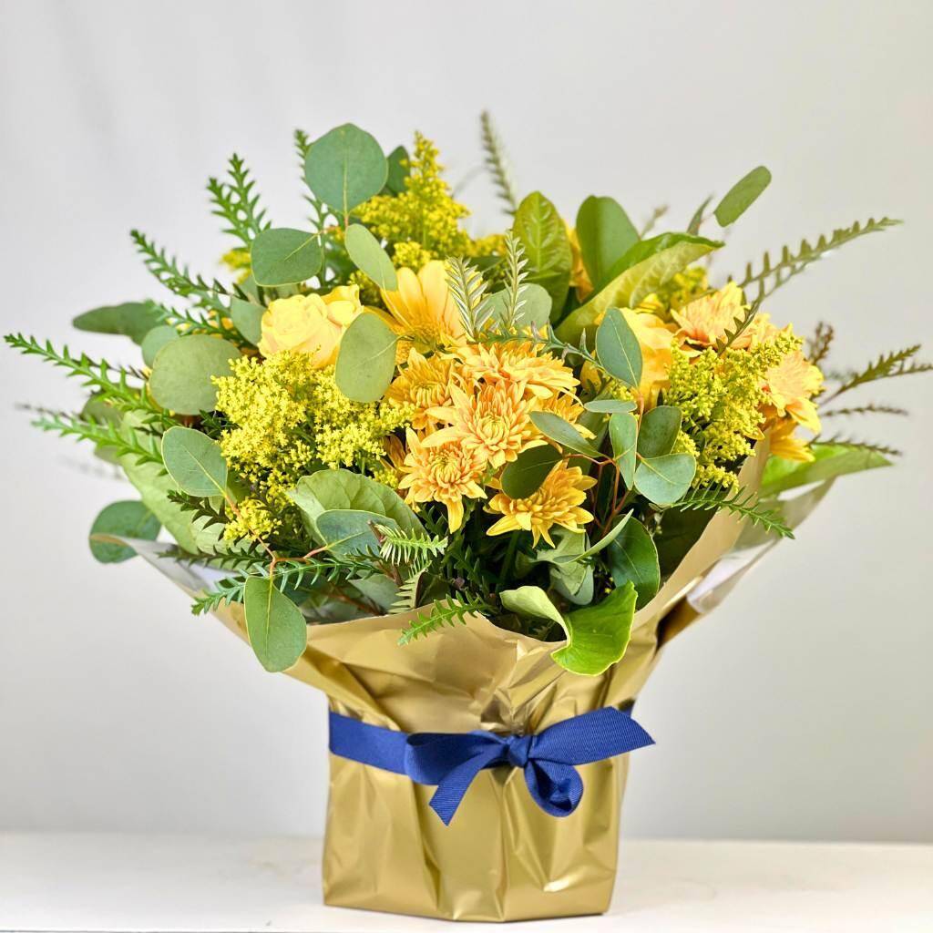 Golden Jubilee Flower Arrangement