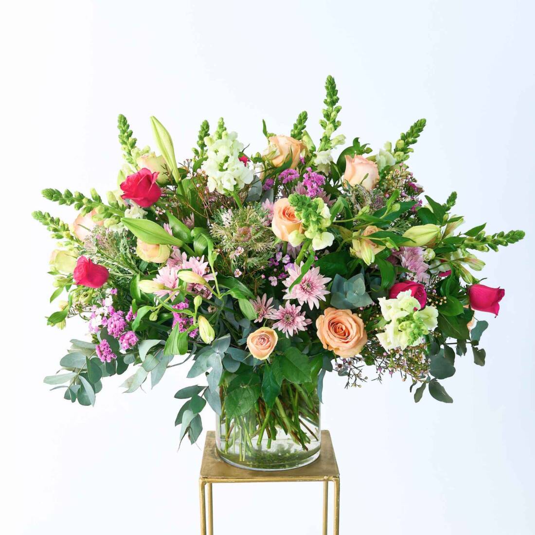 Grand and Colourful Flower Arrangement