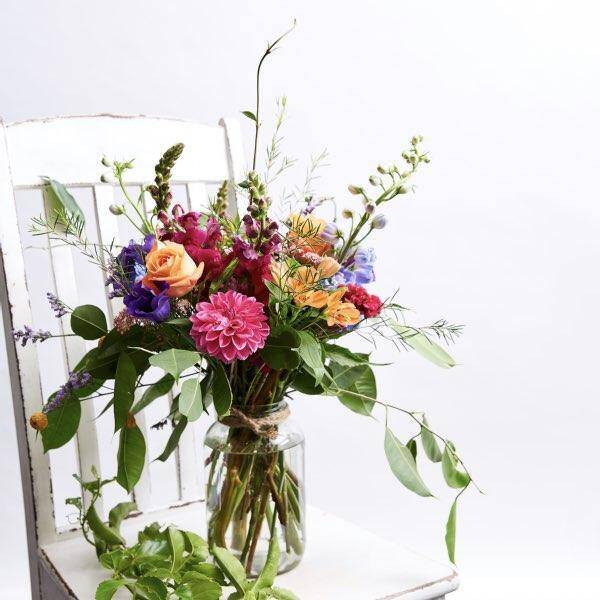 Loose and Lovely Flower Arrangement