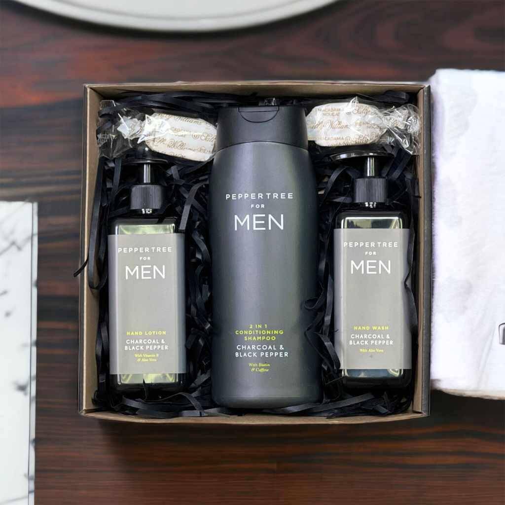 Luxe Hand & Hair Gift Set for Him