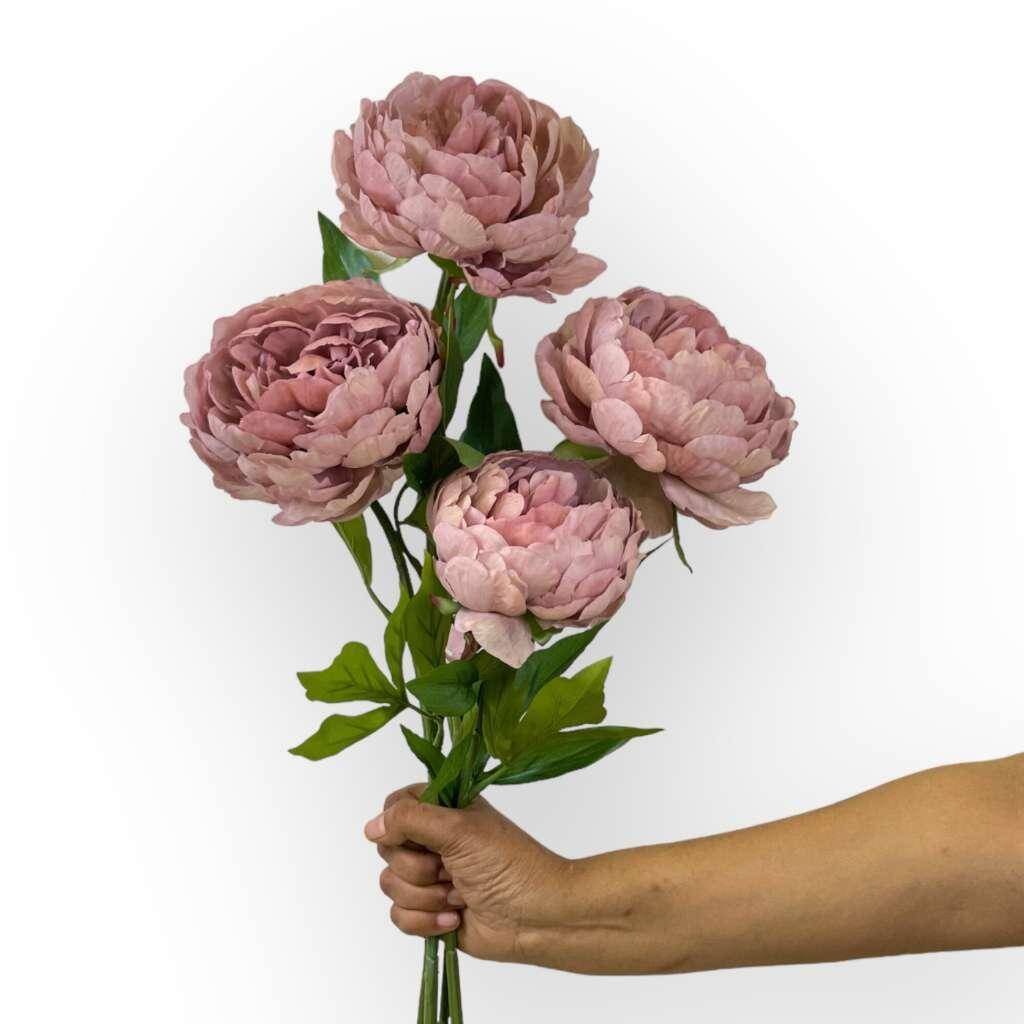 Peony Mauve Artificial Flowers