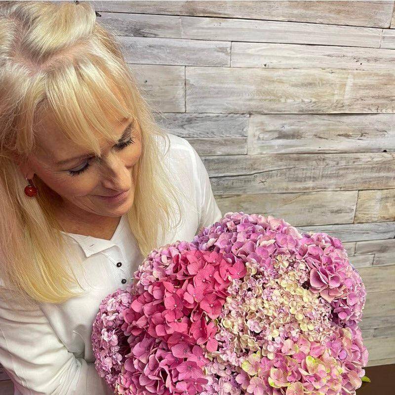 Pink Hydrangea Bouquet