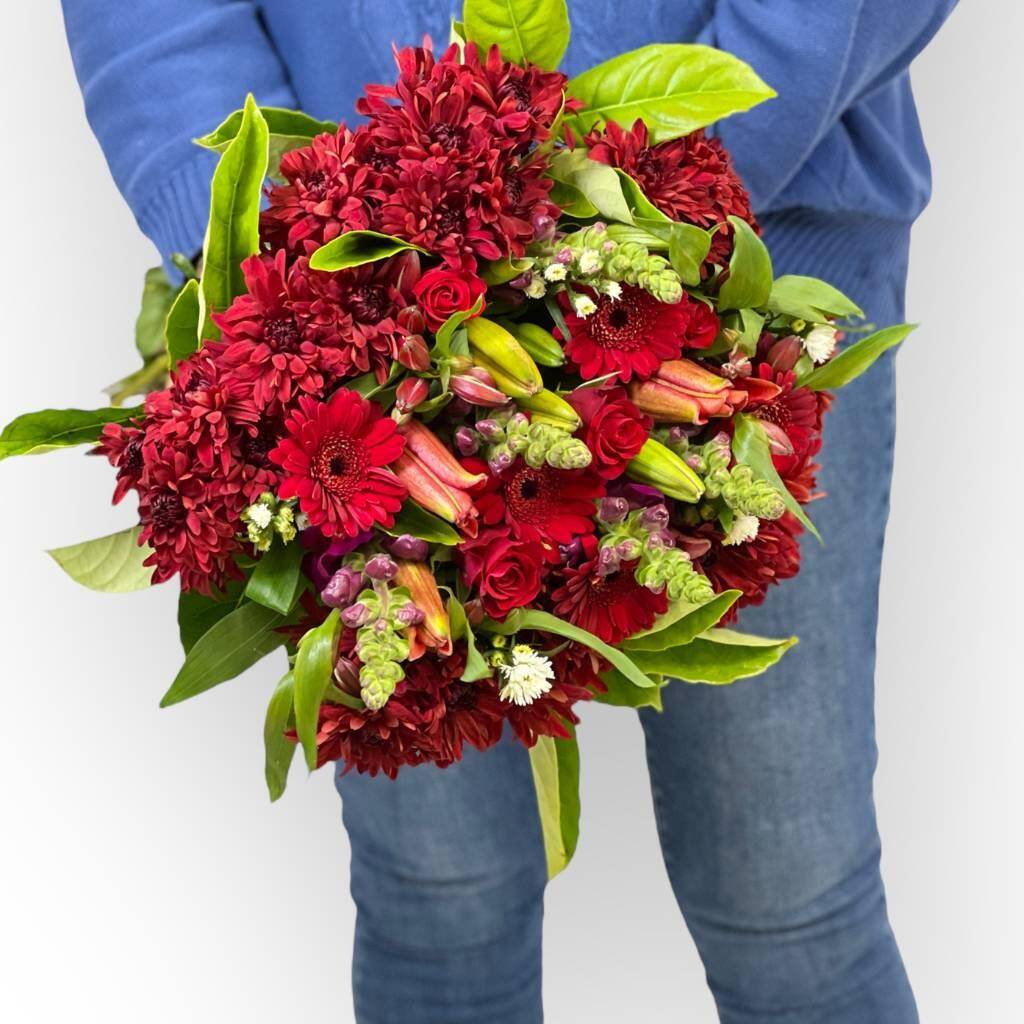 Red Petal Poetry Bouquet