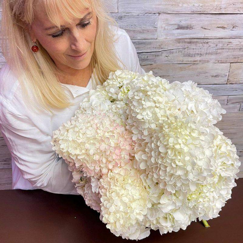 White Hydrangea Bouquet