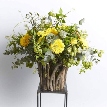 Buttercup Brilliance Flower Arrangement